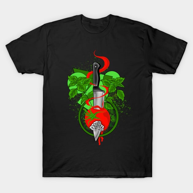 The killer tomatoes T-Shirt by BSKR